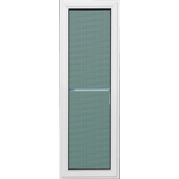 WELLINGTAN (LIKE) หน้าต่างอะลูมิเนียมบานเปิด  สีขาว  40x120 ซม. พร้อมมุ้ง