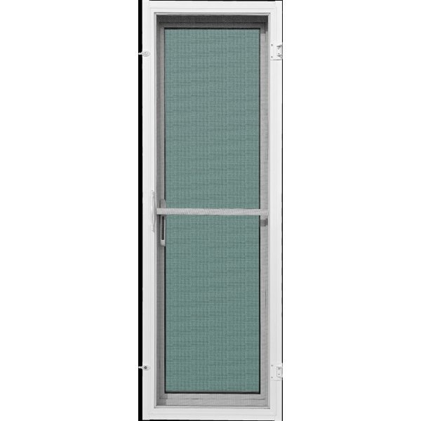 WELLINGTAN (LIKE) หน้าต่างอะลูมิเนียมบานเปิด  สีขาว  40x120 ซม. พร้อมมุ้ง