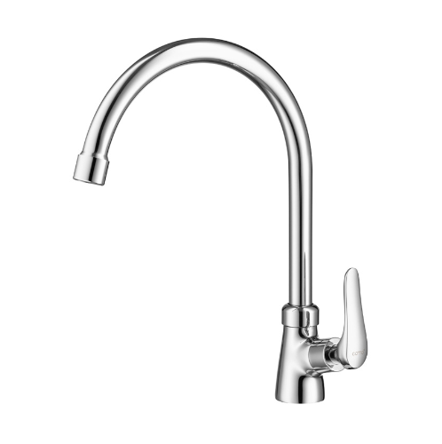 COTTO ก๊อกอ่างล้างจานแบบเคาเตอร์ รุ่น CT1253(HM) ขนาด  สีโครเมี่ยม