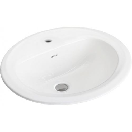 Prema อ่างล้างหน้าฝังบนเคาน์เตอร์ ** ไม่รวมก๊อกน้ำ** รุ่น คอมมอน P51000