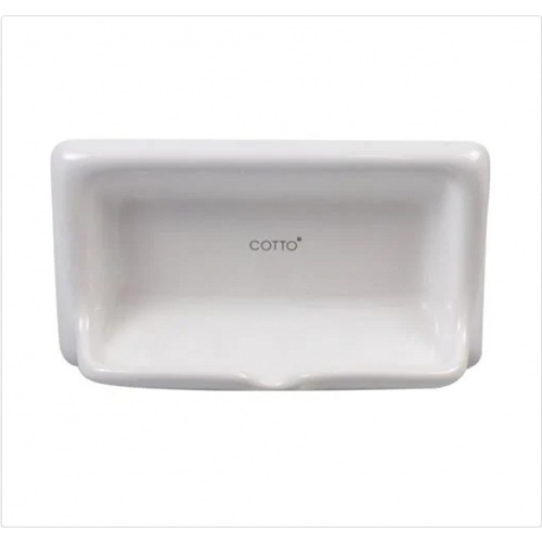 Cotto ที่วางสบู่ เซรามิก รุ่น C805   สีขาว