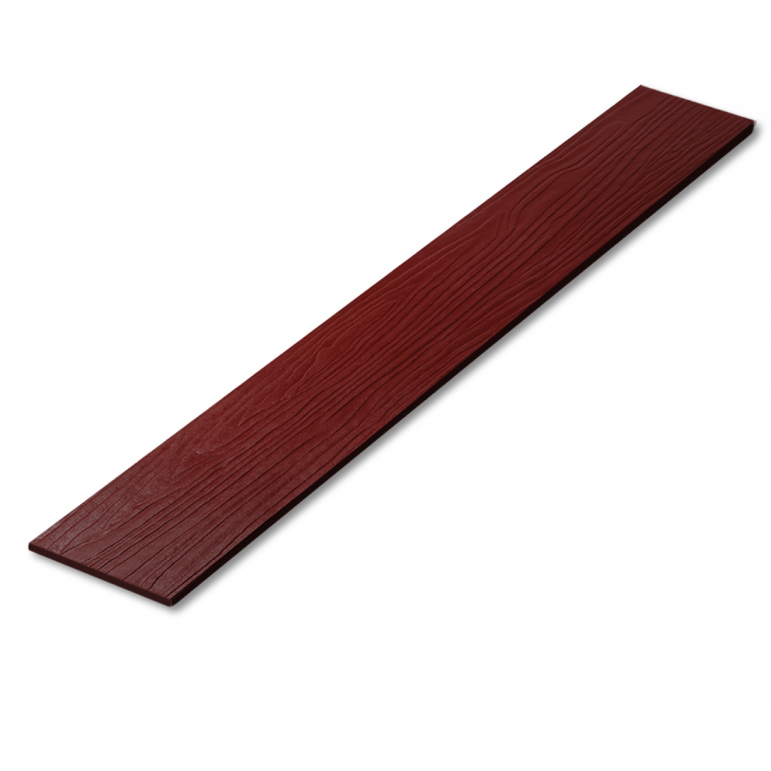 ซูเปอร์ซัน ไม้ฝา 0.8x15x300 ซม. สีแดงตะวัน