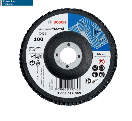 BOSCH กระดาษทรายซ้อนหลังแข็ง 4