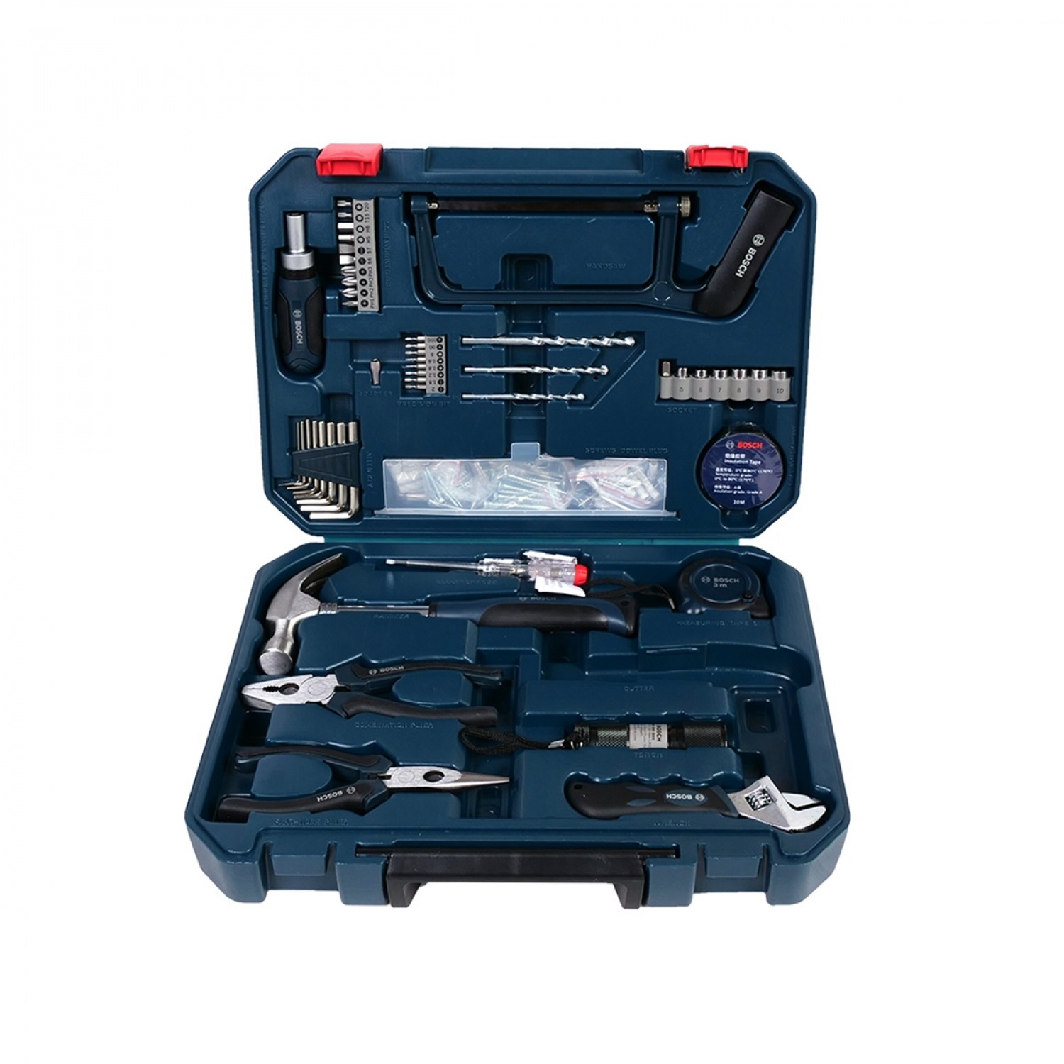 BOSCH  ชุด Hand Tools 108 pcs Multi-function kit