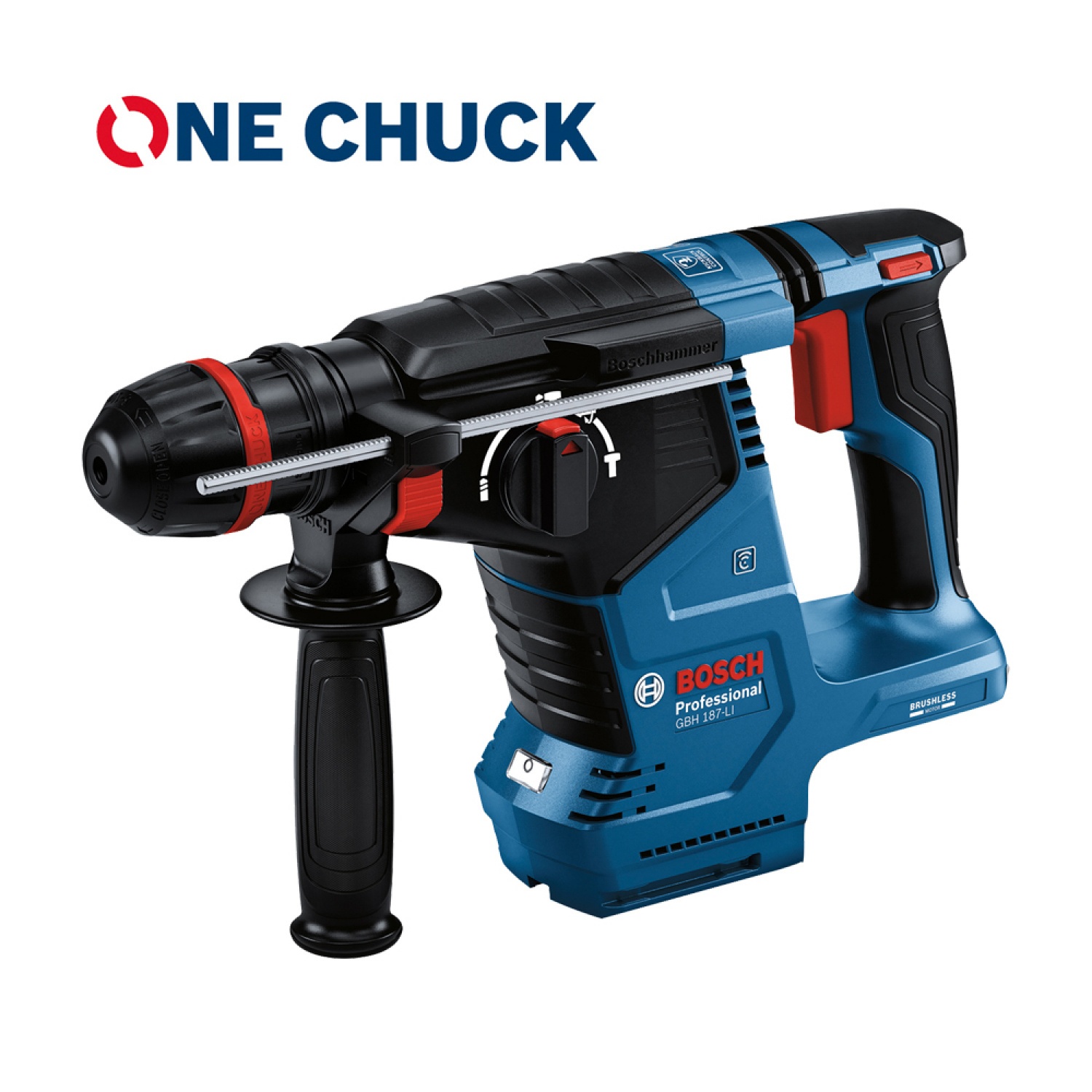BOSCH สว่านโรตารี่ไร้สาย 1Chuck BL 18V รุ่น GBH187-Li (เฉพาะเครื่อง)