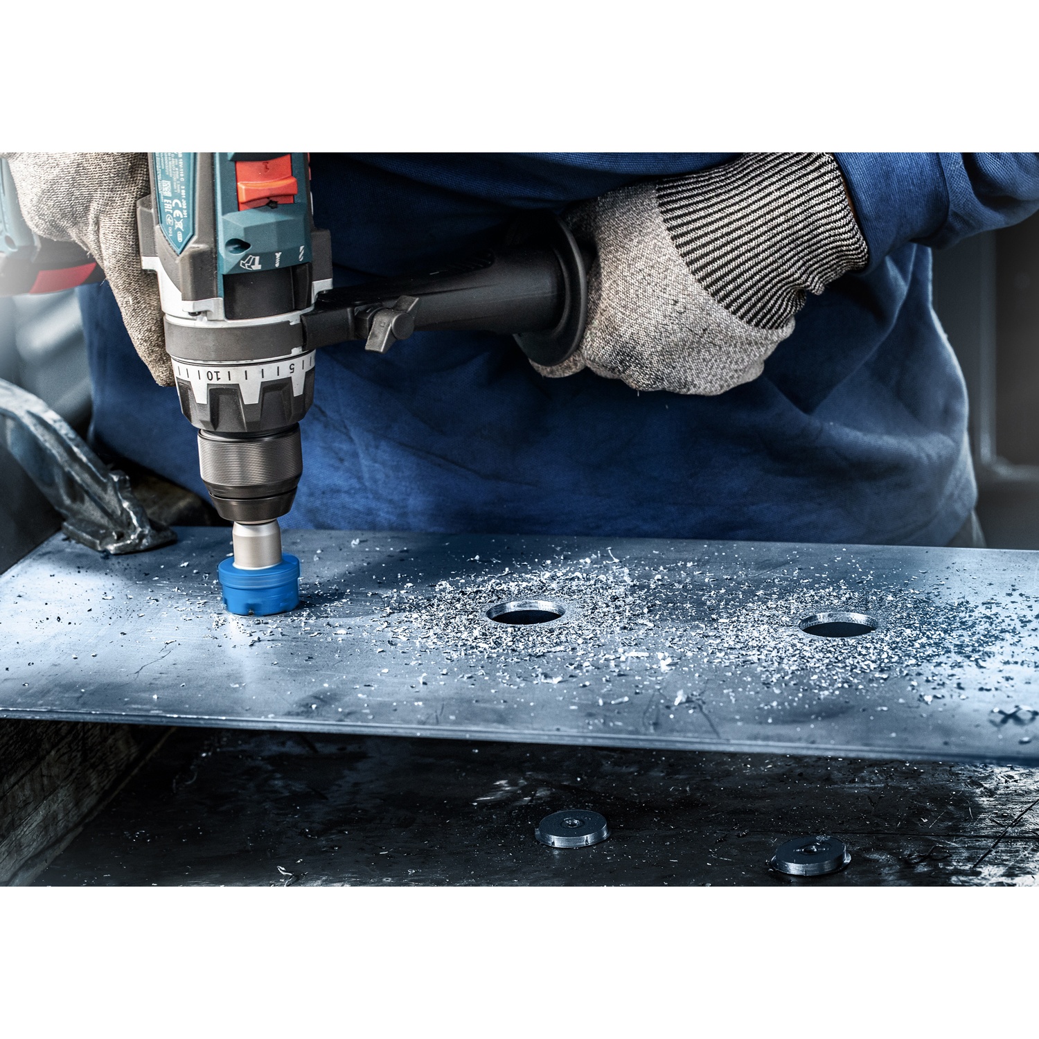 BOSCH โฮลซอว์ เจาะสเตนเลส/เหล็ก TCT ขนาด 22 mm. รุ่น Expert