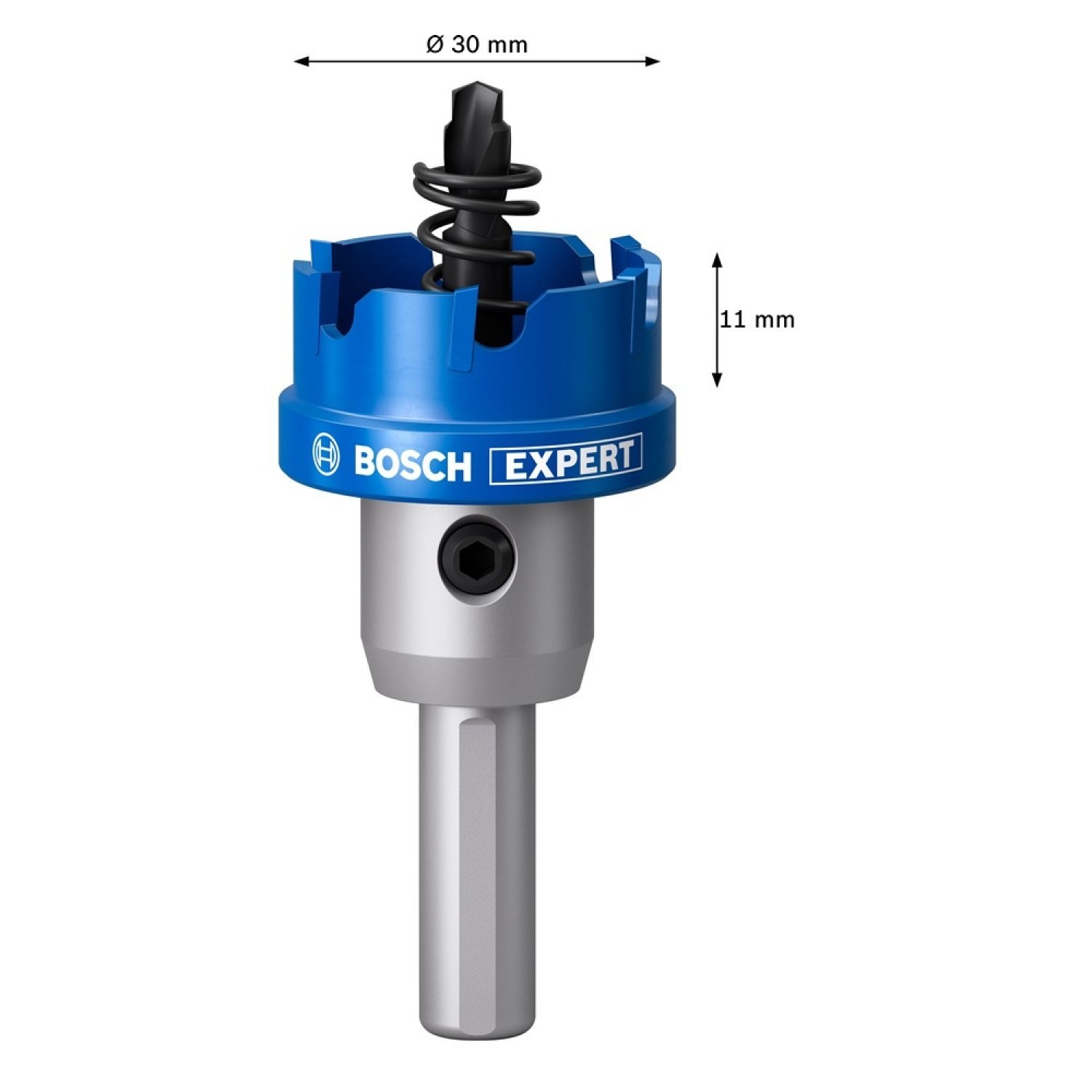 BOSCH โฮลซอว์ เจาะสเตนเลส/เหล็ก TCT ขนาด 30 mm. รุ่น Expert