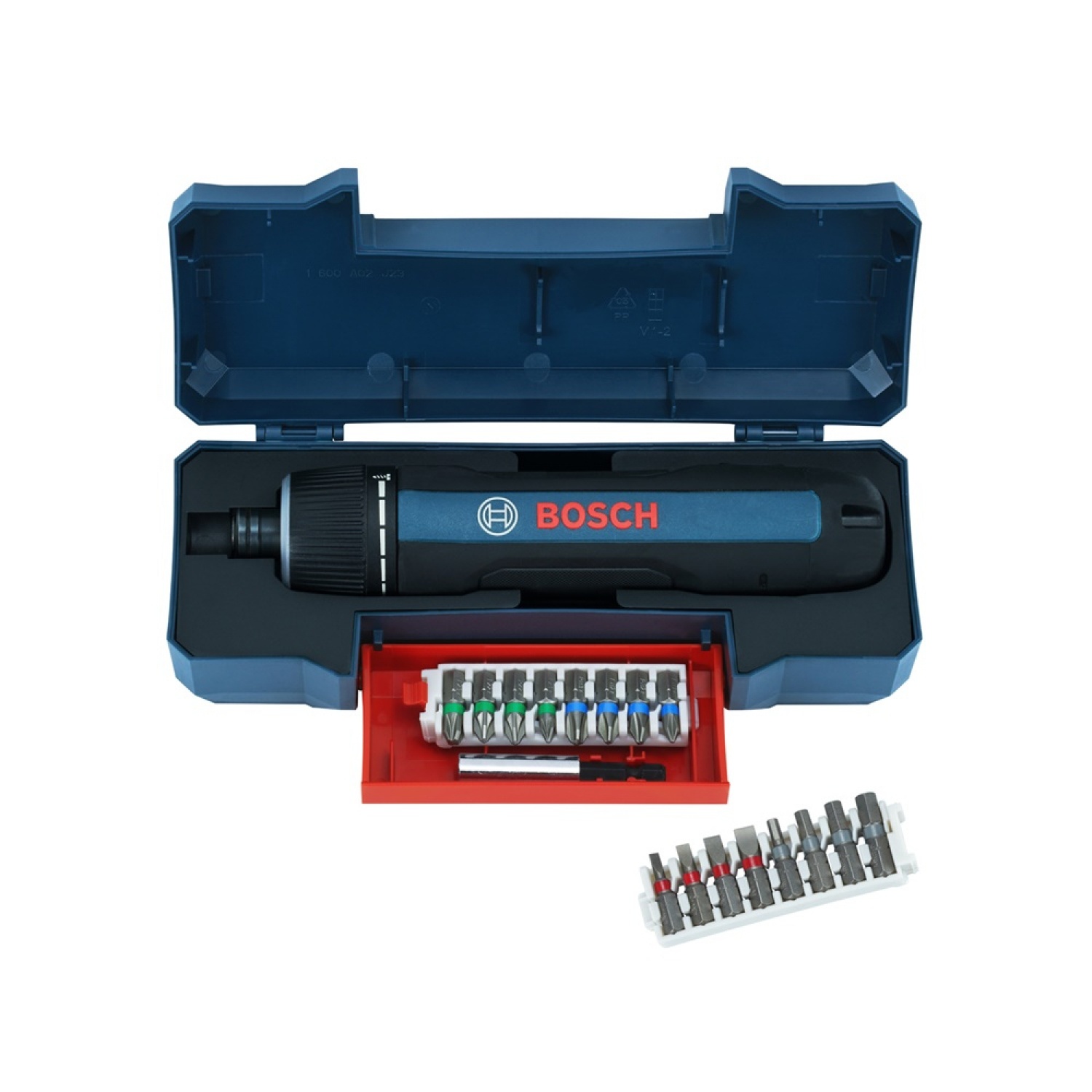 BOSCH ไขควงไฟฟ้าไร้สาย รุ่น GO 3 kit สีน้ำเงิน