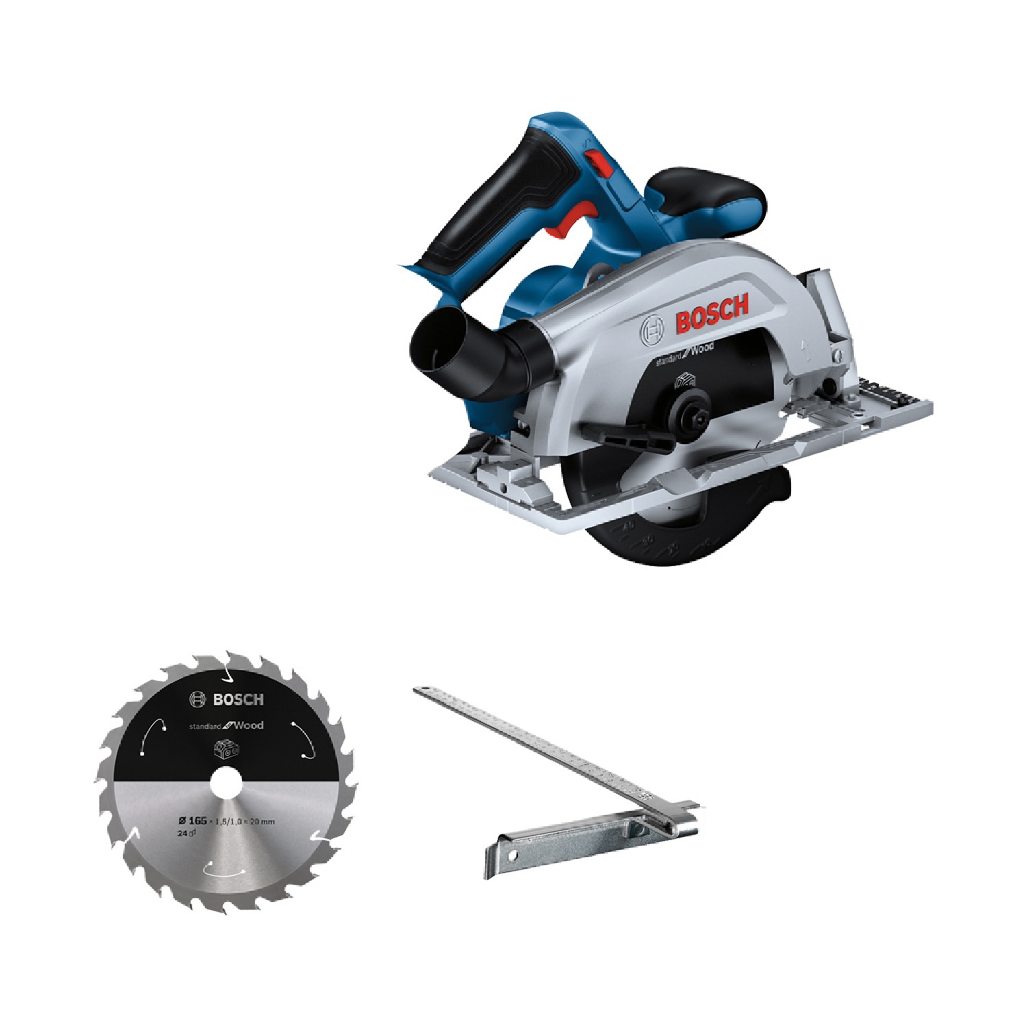 BOSCH เลื่อยวงเดือนไร้สาย 18V รุ่น GKS185-LI (เฉพาะเครื่อง)