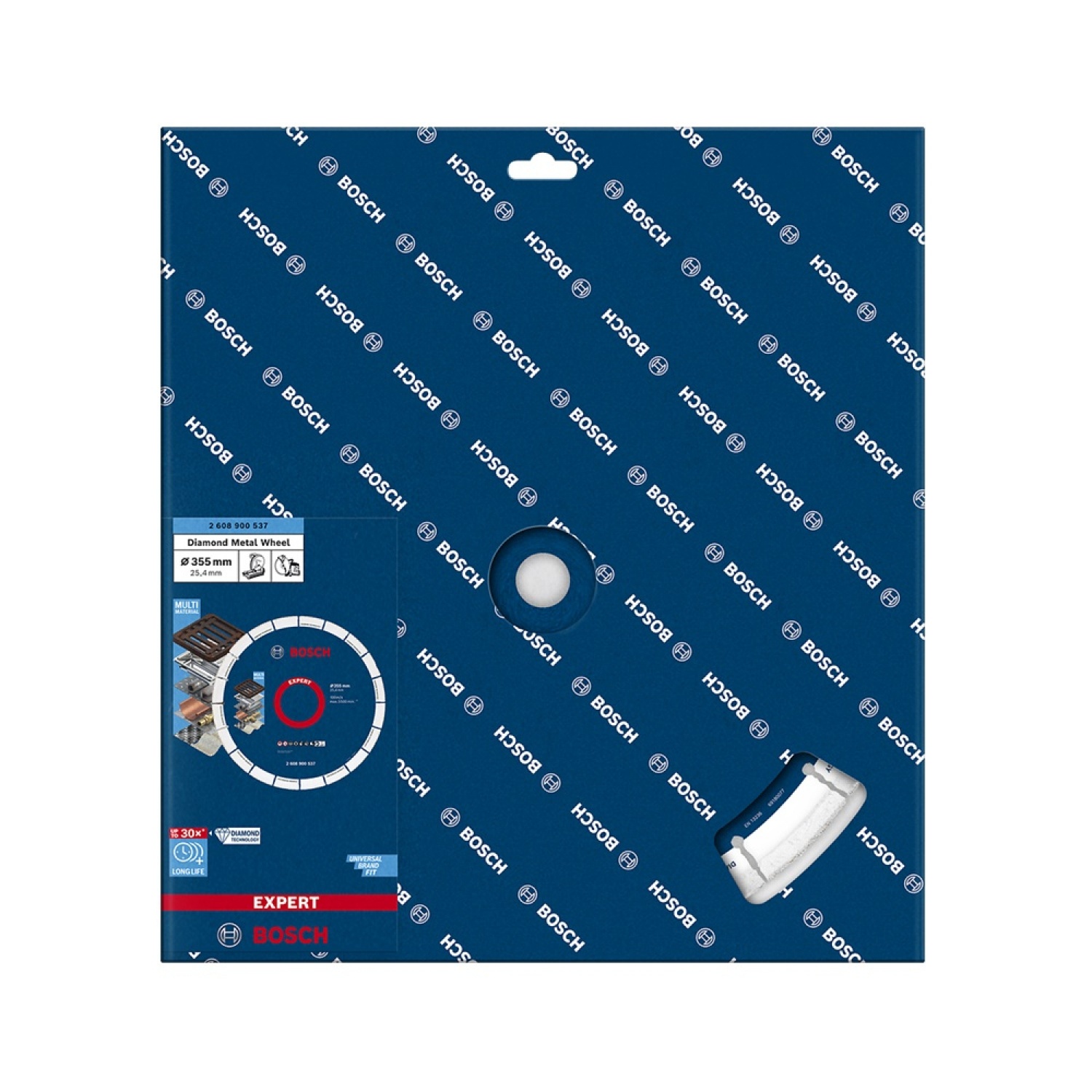 BOSCH ใบเพชรตัดเหล็ก #537 355x25.4mm. 14นิ้ว Expert