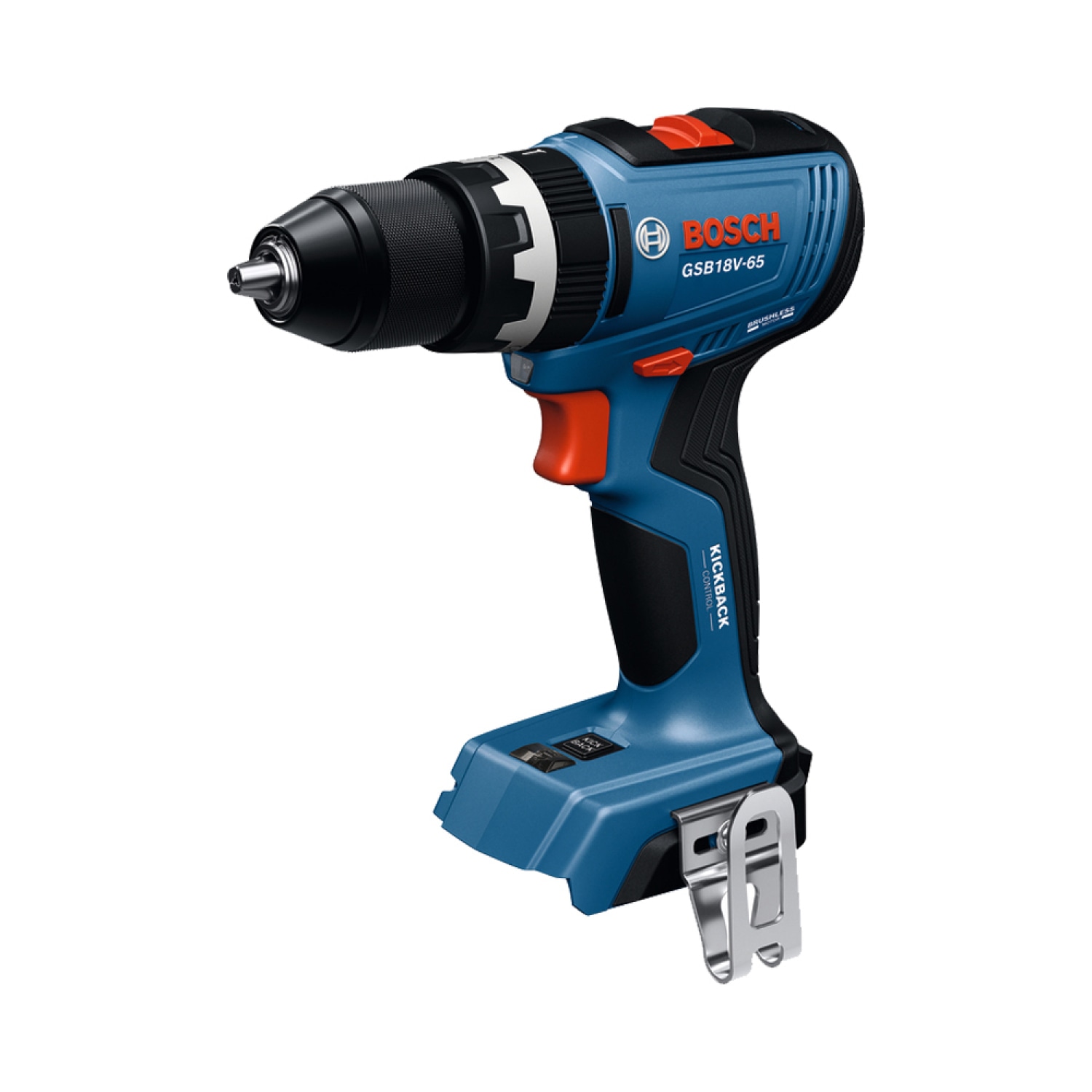 BOSCH สว่านกระแทกไร้สาย 18V Brushless รุ่น GSB18V-65 (เฉพาะเครื่อง)