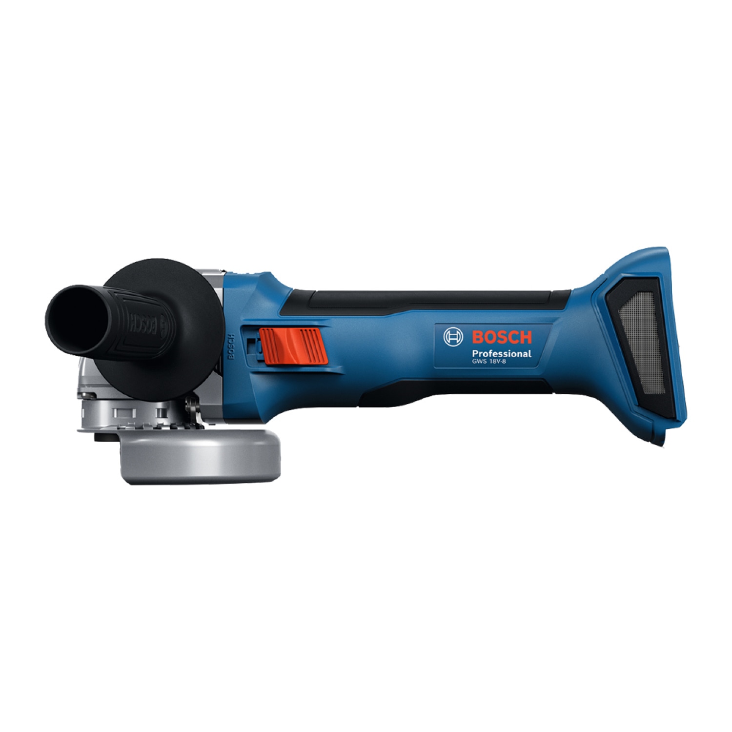 BOSCH เครื่องเจียร์ 4 นิ้ว ไร้สาย 18V รุ่น GWS18V-8 (เฉพาะเครื่อง)