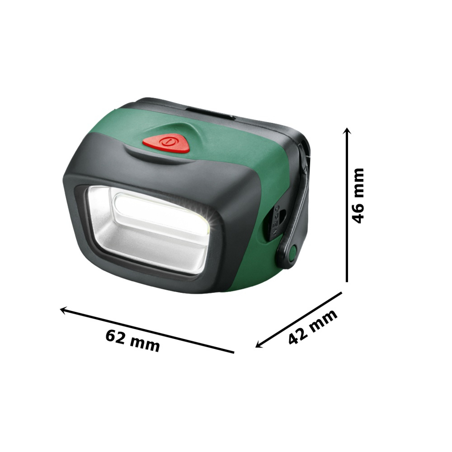 BOSCH ไฟฉายคาดศีรษะ 190 ลูเมน รุ่น 1600A0307X