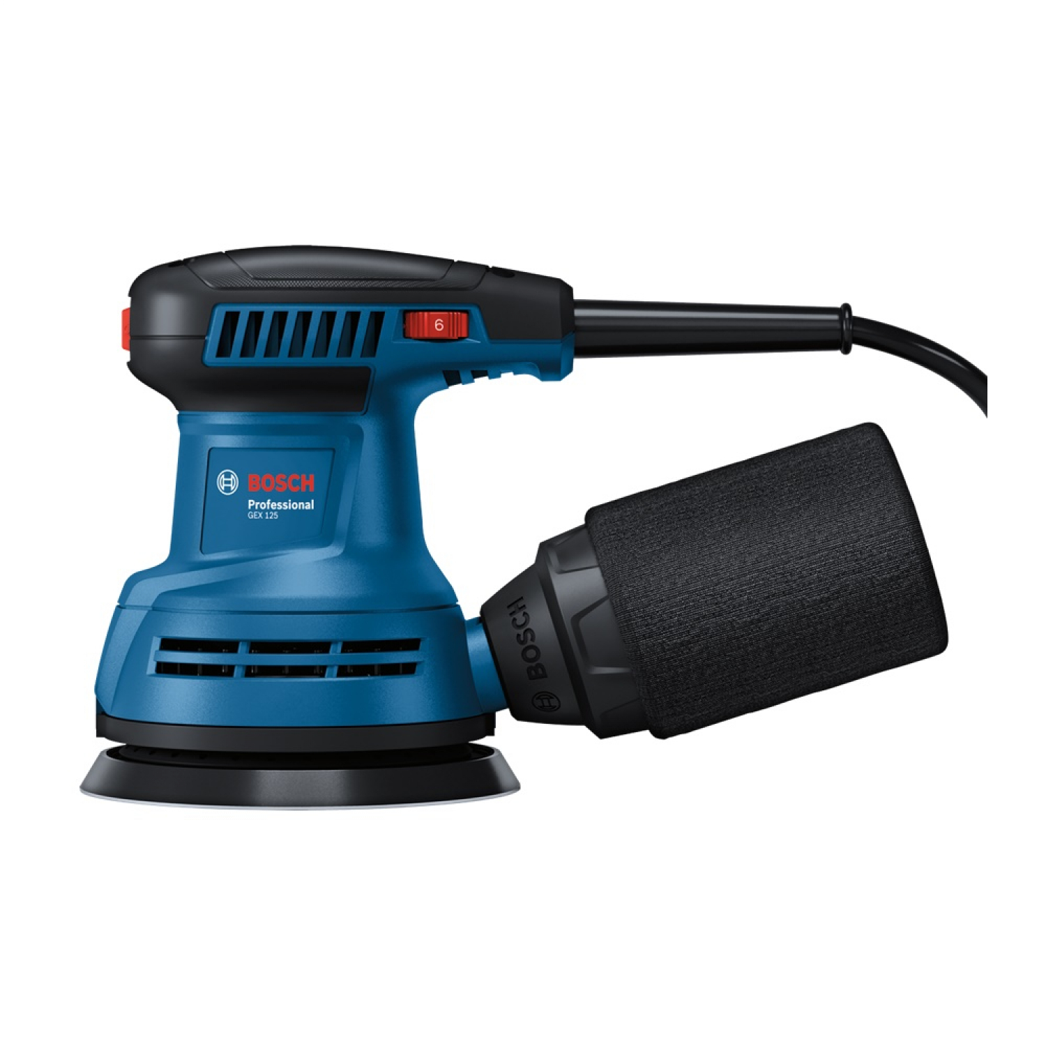 BOSCH เครื่องขัดกระดาษทราย ระบบลูกเบี้ยว 5 นิ้ว 280W รุ่น GEX 125
