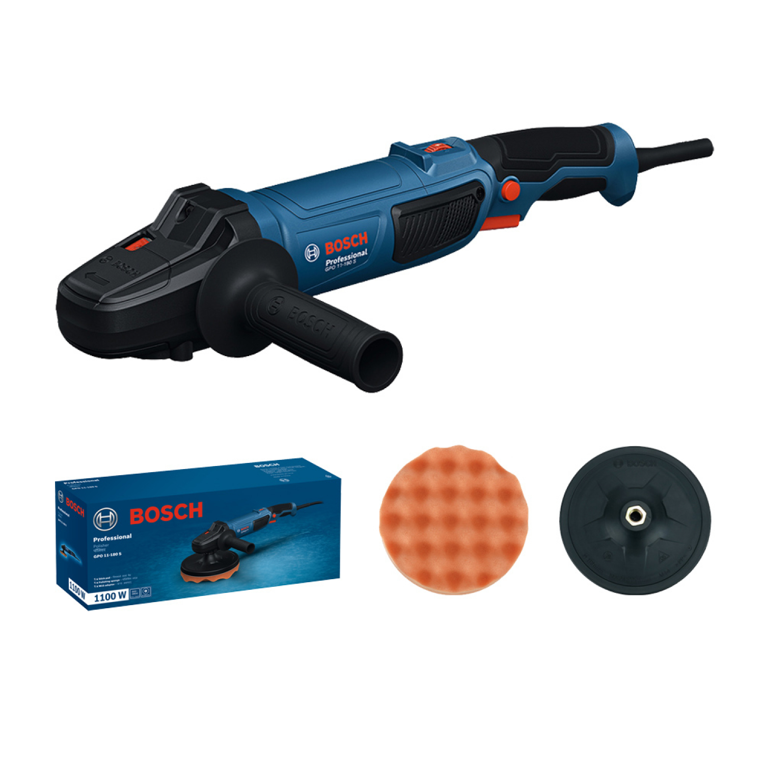 BOSCH เครื่องขัดสี 7นิ้ว กำลัง 1100W รุ่น GPO11-180S
