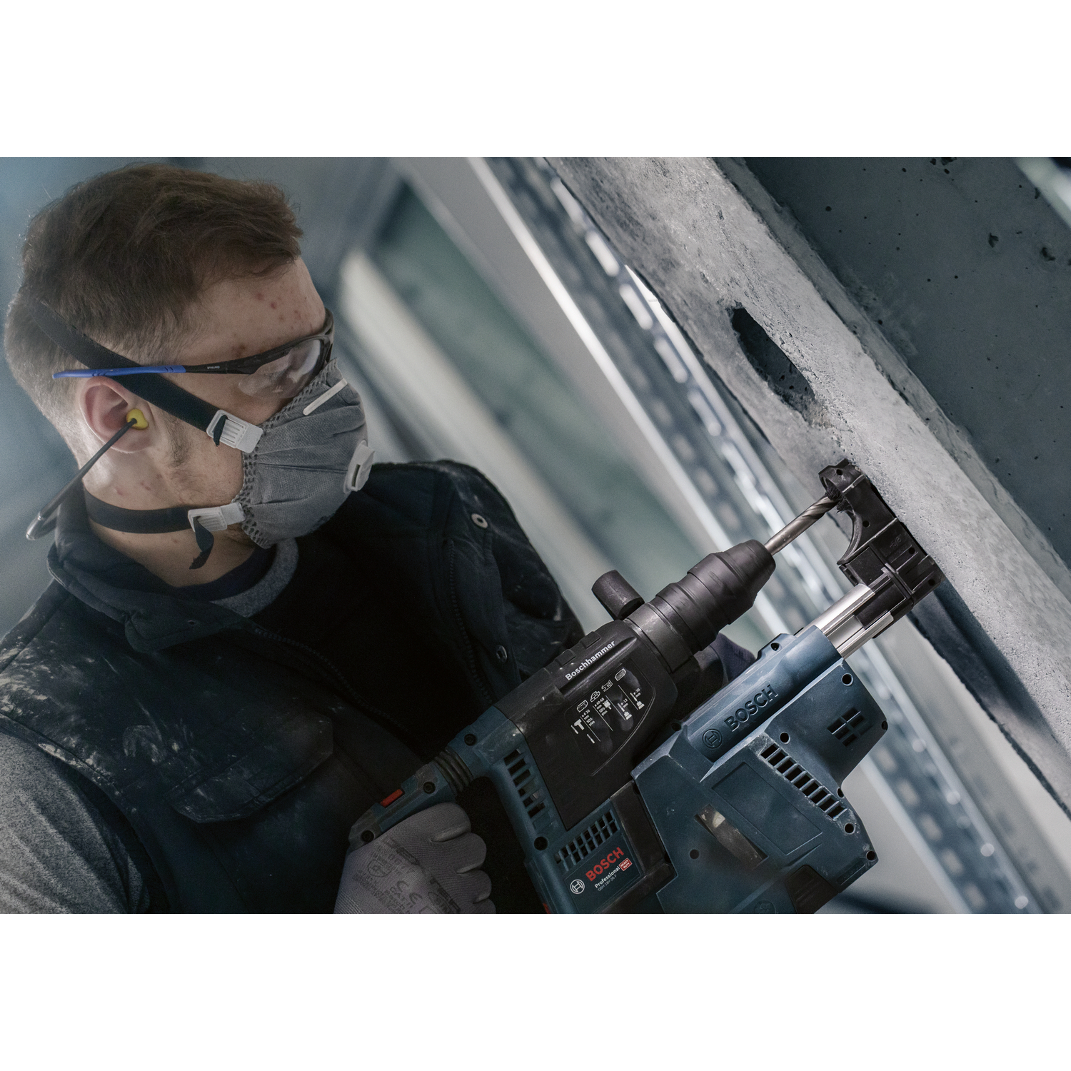 BOSCH ดอกสว่านโรตารี่ SDS Plus-Pro 5X ขนาด 6x110mm.