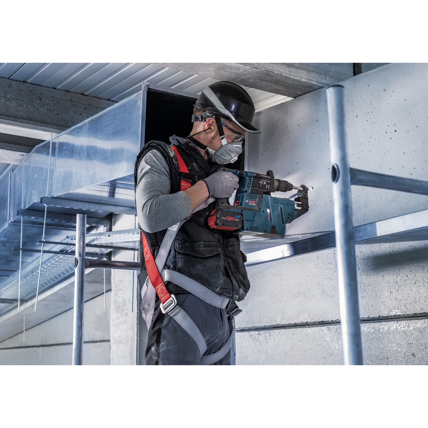 BOSCH ดอกสว่านโรตารี่ SDS Plus-Pro 5X ขนาด 8x110mm.