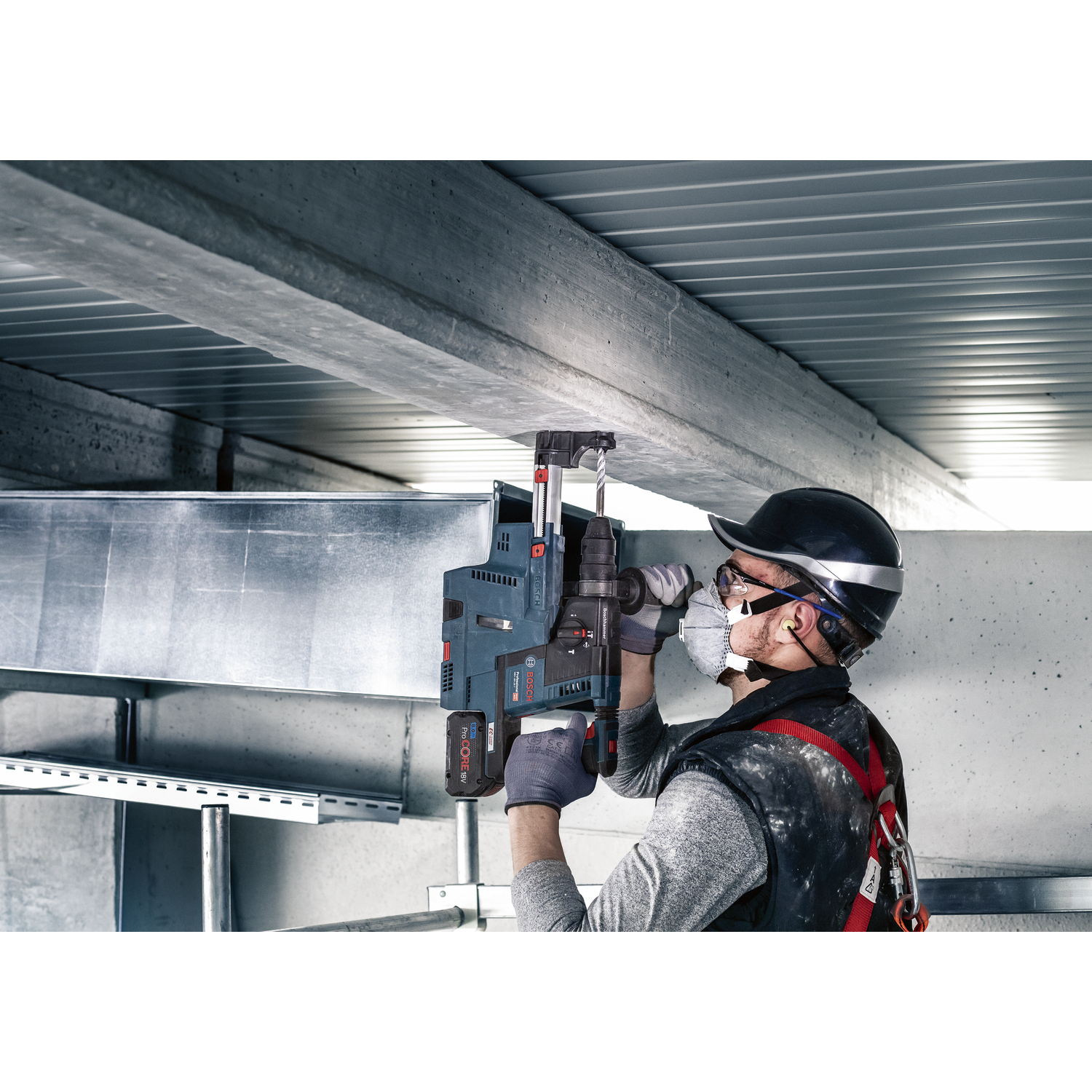 BOSCH ดอกสว่านโรตารี่ SDS Plus-Pro 5X ขนาด 12x160mm.