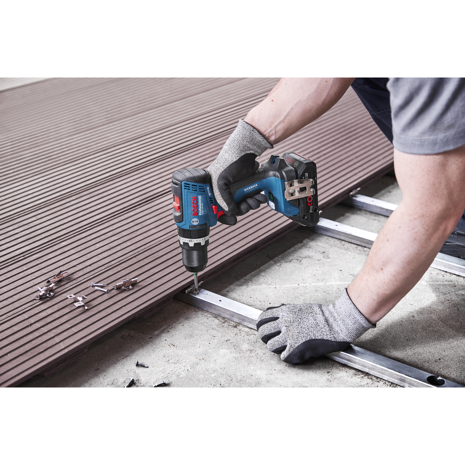 BOSCH สว่านกระแทกไร้สาย 18V Brushless รุ่น GSB18V-65 (เฉพาะเครื่อง)