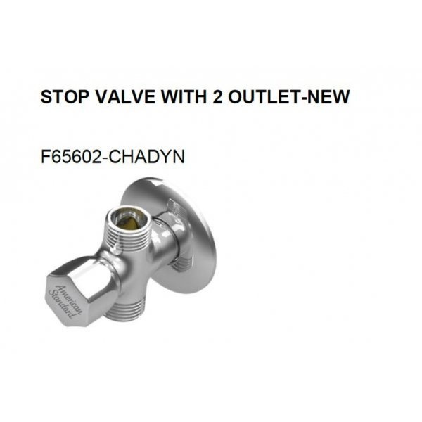 AMERICAN A-5602-N สต๊อปวาล์ว เซรามิคส์วาล์ว 90 องศา สองทาง