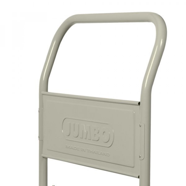 รถเข็นพื้นเหล็กชั้นเดียว มือจับข้างเดียวพับไม่ได้ 500 กก. ล้อ TPR รุ่น HG-311J