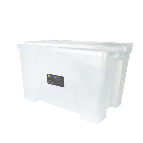 GOME กล่องเอนกประสงค์ 110L ขนาด 47x69x41cm. รุ่น 6655 สีใส