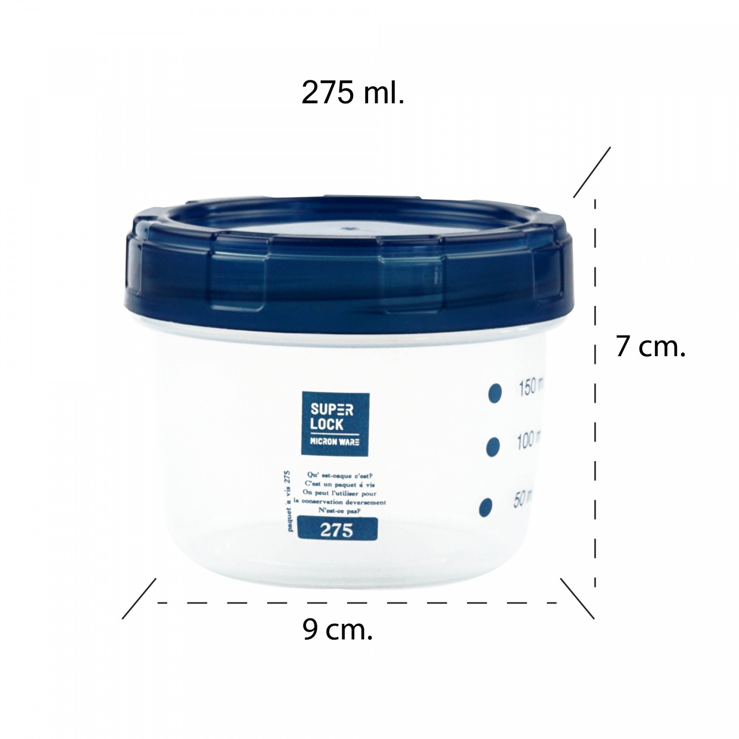MICRONWARE ขวดโหล 275 ml.#9630
