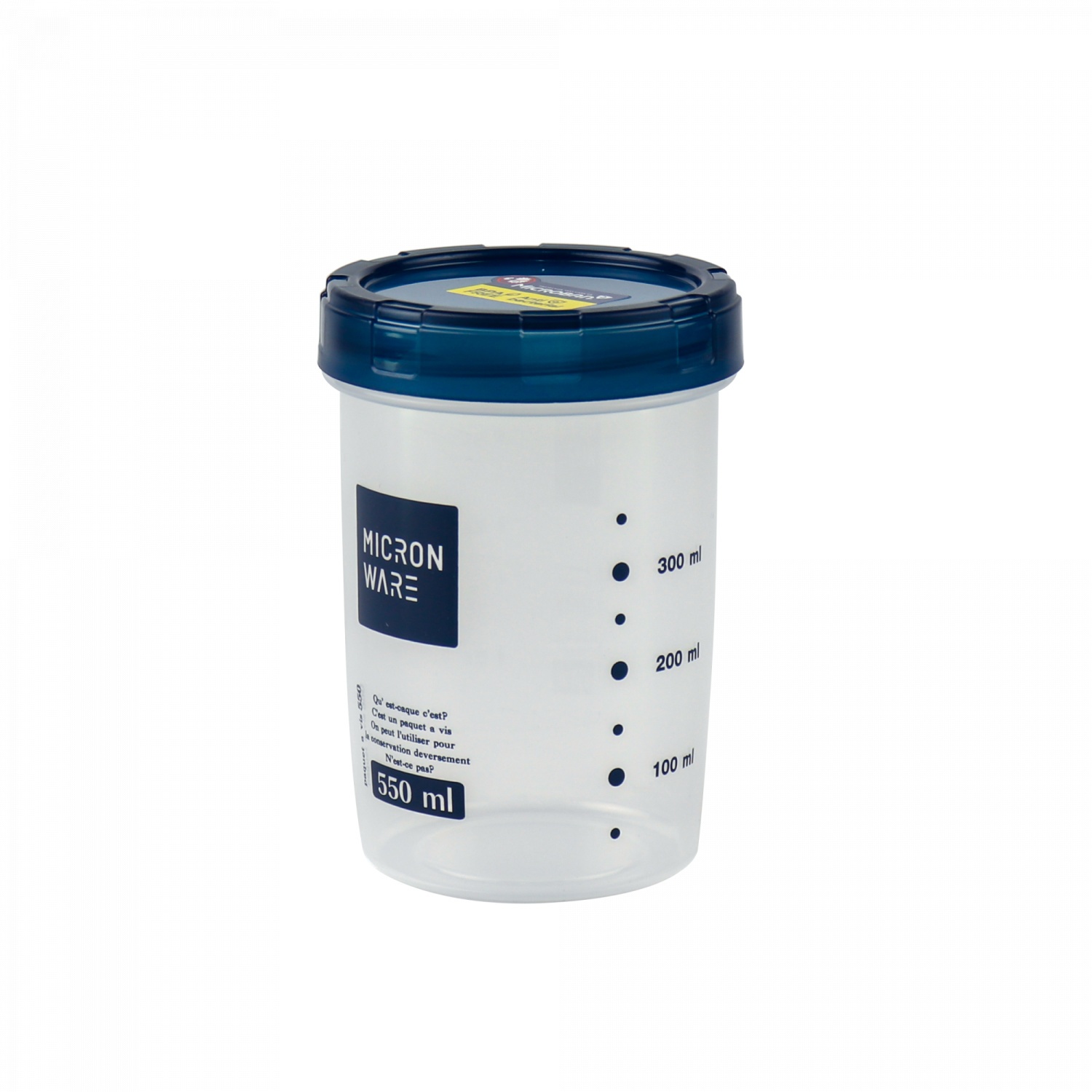 MICRONWARE ขวดโหล 550 ml.พร้อมช้อน #9633