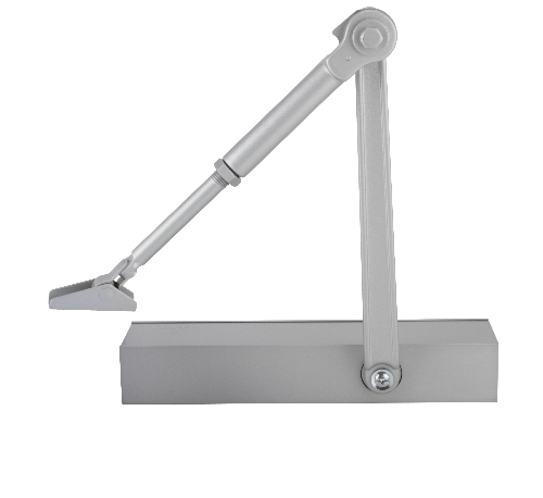 HAFELE โช๊คอัพประตู  แบบตั้งค้าง รับน้ำหนักสูงสุด 120กก.931.84.819 สีเงิน