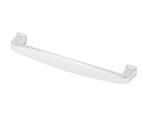 HAFELE มือจับเฟอร์นิเจอร์ซิงค์อัลลอยด์ 481.21.374 ขนาด 140x27 มม.  สีโครมเงา