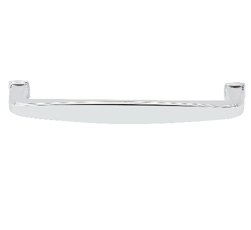 HAFELE มือจับเฟอร์นิเจอร์ซิงค์อัลลอยด์ 481.21.374 ขนาด 140x27 มม.  สีโครมเงา