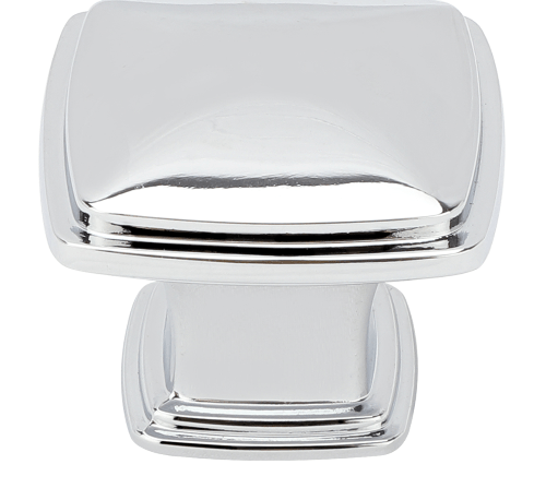 HAFELE ปุ่มจับเฟอร์นิเจอร์ซิงค์อัลลอยด์ 481.22.172 ขนาด 31x25.4 มม. สีโครมเงา