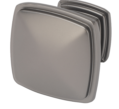 HAFELE ปุ่มจับเฟอร์นิเจอร์ซิงค์อัลลอยด์ 481.22.170 ขนาด 31x25.4 มม. สีเทาไข่มุก