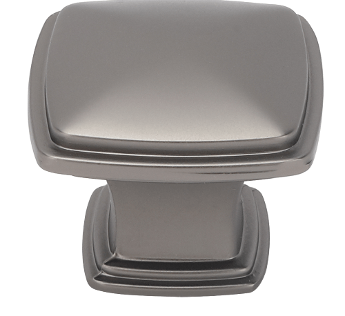 HAFELE ปุ่มจับเฟอร์นิเจอร์ซิงค์อัลลอยด์ 481.22.170 ขนาด 31x25.4 มม. สีเทาไข่มุก