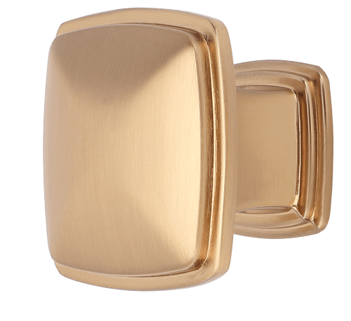 HAFELE ปุ่มจับเฟอร์นิเจอร์ซิงค์อัลลอยด์ 481.22.171 ขนาด 31x25.4 มม. สีแชมเปญโกลด์