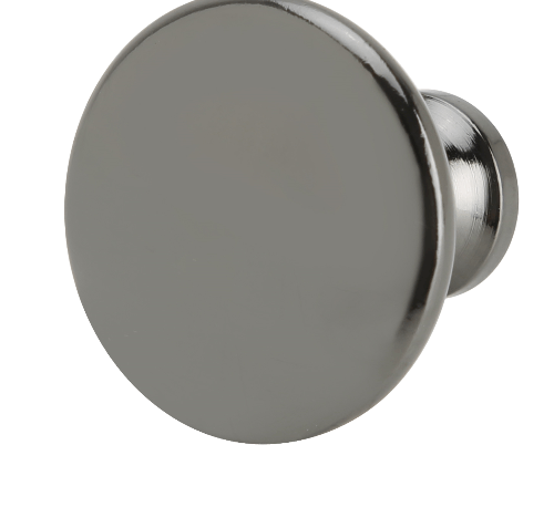 HAFELE ปุ่มจับเฟอร์นิเจอร์ซิงค์อัลลอยด์ 481.01.442 ขนาด 29x25 มม. สีดำนิกเกิ้ล