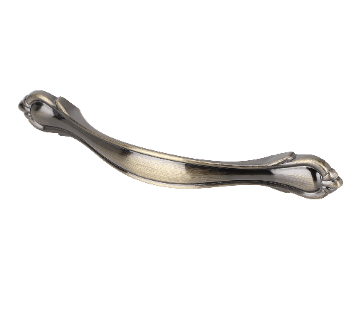 HAFELE มือจับเฟอร์นิเจอร์ซิงค์อัลลอยด์ 481.05.083ขนาด 144x21 มม.  สีทองเหลืองรมดำ