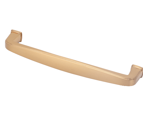 HAFELE มือจับเฟอร์นิเจอร์ซิงค์อัลลอยด์ 481.21.373 ขนาด 204x27.5 มม.  สีแชมเปญโกลด์