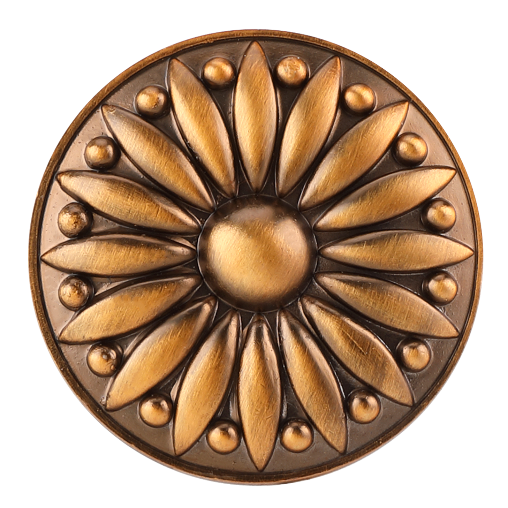 HAFELE มือจับเฟอร์นิเจอร์ซิงค์อัลลอยด์ 481.21.404  ขนาด 35x28 มม. สีกาแฟรมดำ