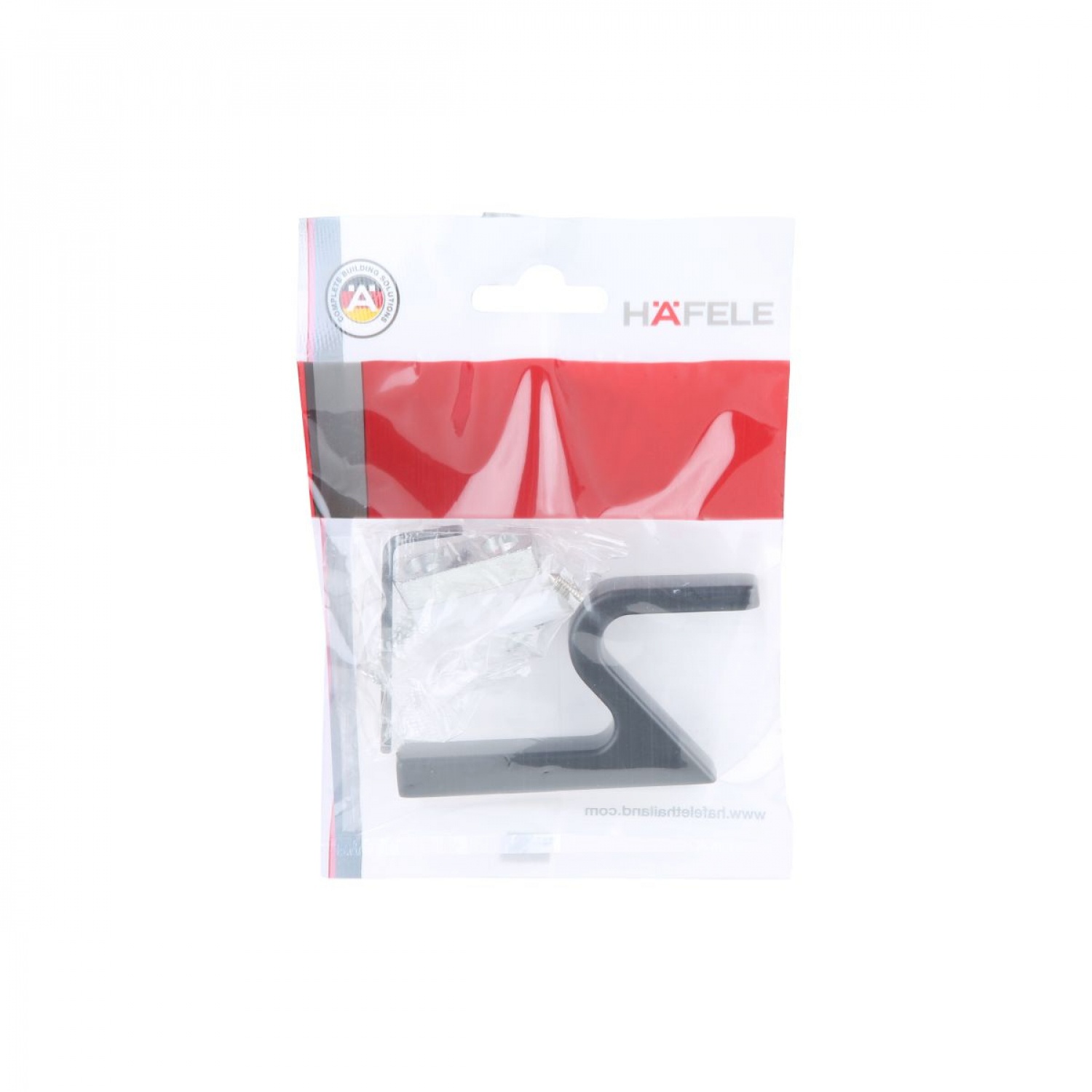 HAFELE ขอแขวนเฟอร์นิเจอร์ 488.03.108 11X42X77 มม. สีดำ