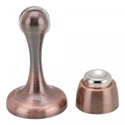 HAFELE กันชนติดผนังแม่แม่เหล็ก สีทองแดงรมดำ 489.70.259