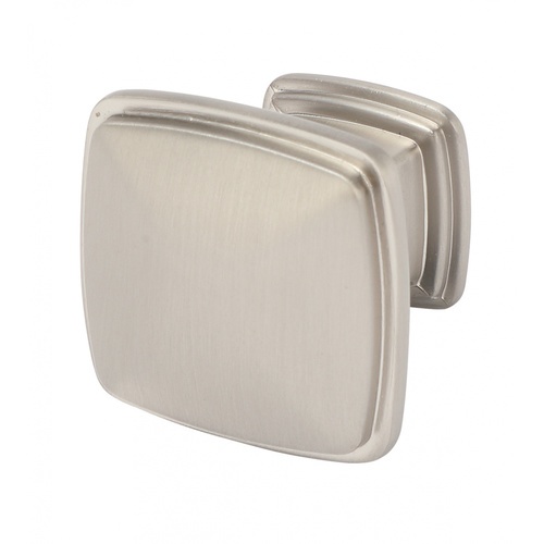 HAFELE ปุ่มจับเฟอร์นิเจอร์ซิงค์อัลลอยด์ 481.22.174 ขนาด 31x25.4 มม. สีนิกเกิ้ลปัดด้าน