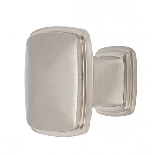 HAFELE ปุ่มจับเฟอร์นิเจอร์ซิงค์อัลลอยด์ 481.22.174 ขนาด 31x25.4 มม. สีนิกเกิ้ลปัดด้าน