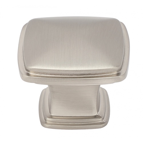 HAFELE ปุ่มจับเฟอร์นิเจอร์ซิงค์อัลลอยด์ 481.22.174 ขนาด 31x25.4 มม. สีนิกเกิ้ลปัดด้าน