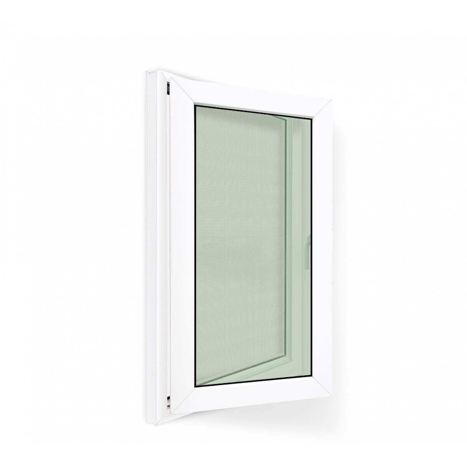 RAKANGTHONG หน้าต่างบานเปิดอลูมิเนียม 60x110 cm. สีขาว