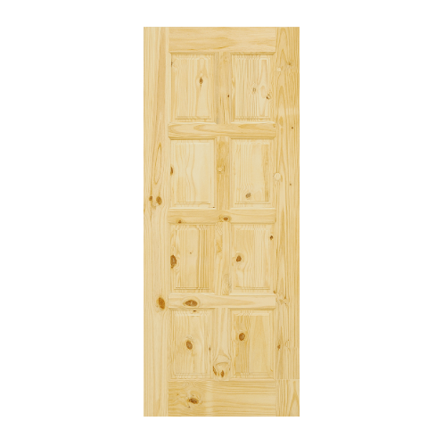ประตู Eco Pine-016(สนนิวซีแลนด์) 90x200cm.