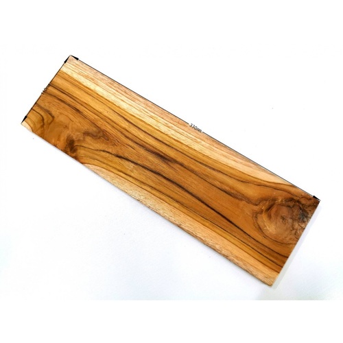 ตราช้าง เกียงไม้สักพร้อมด้ามสำเร็จ 11x33x1.2 cm.