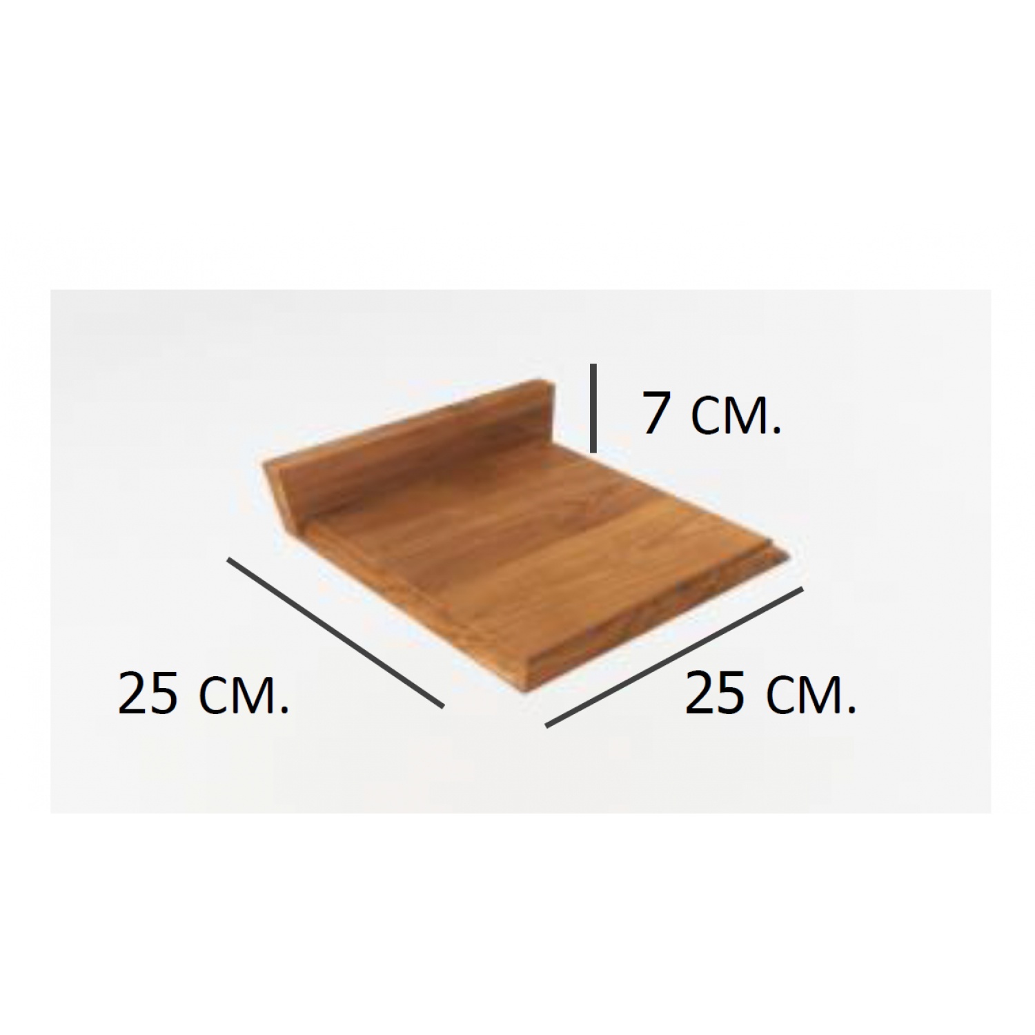 PST หิ้งพระสไตล์มินิมอล รุ่น Teak-M25 ขนาด 25 ซม.
