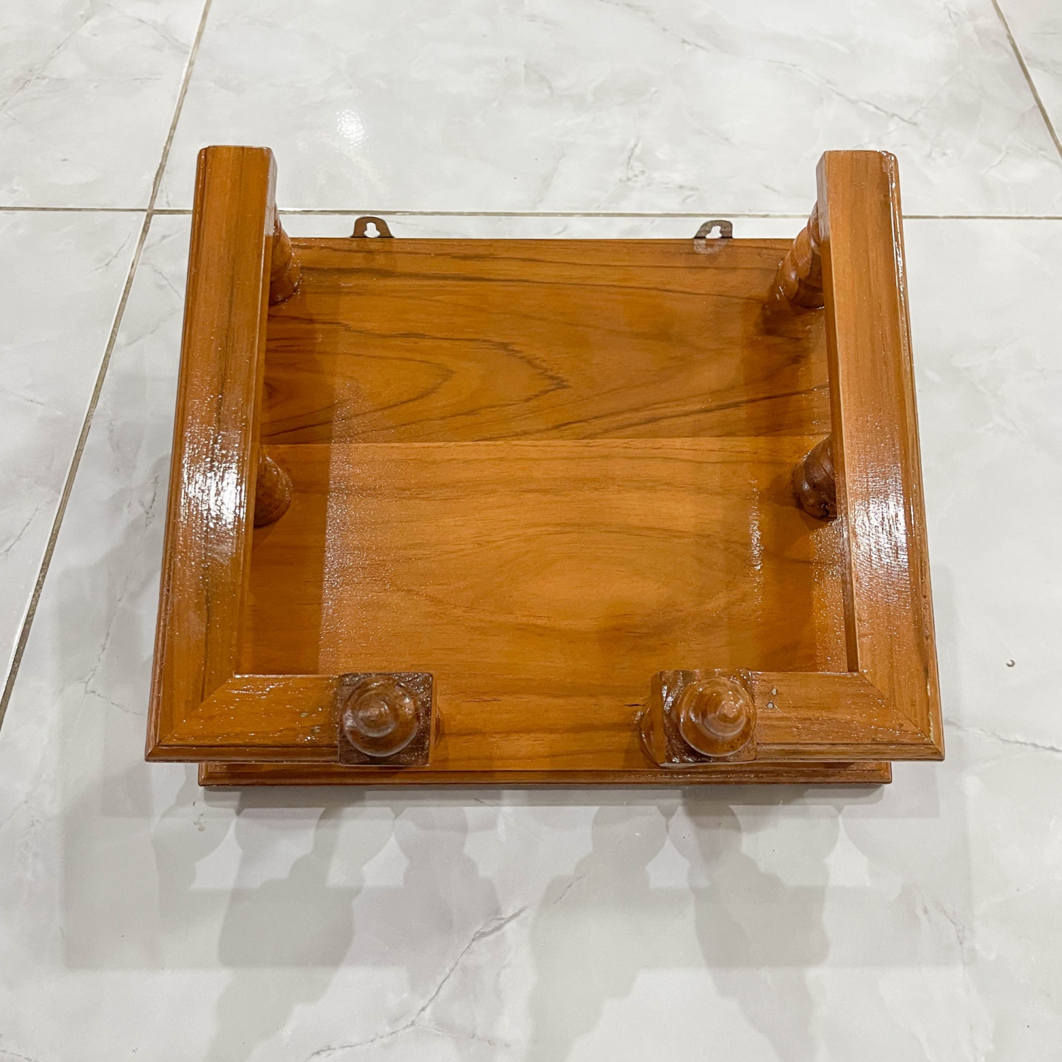 PST หิ้งพระ เหลี่ยม ขนาด 30 ซม. รุ่น Teak-M30