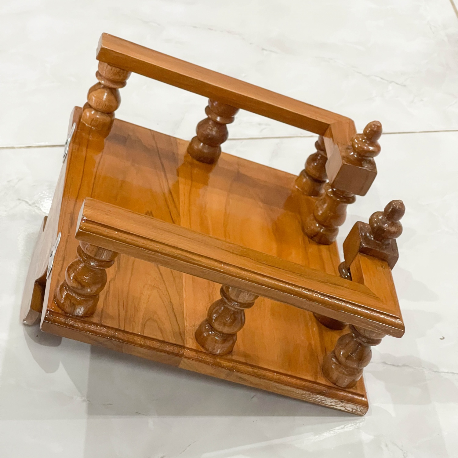 PST หิ้งพระ เหลี่ยม ขนาด 30 ซม. รุ่น Teak-M30